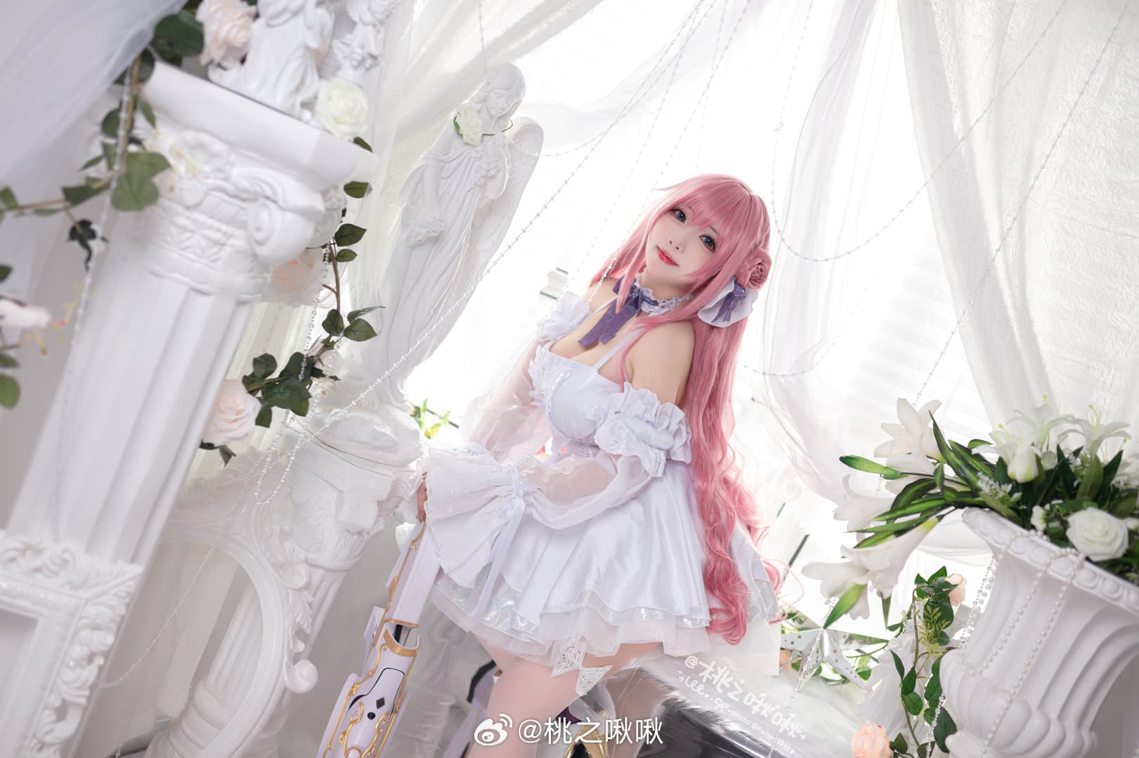COSPLAY nikke:胜利女神 桃乐丝@@桃之啾啾 COSPLAY-第9张