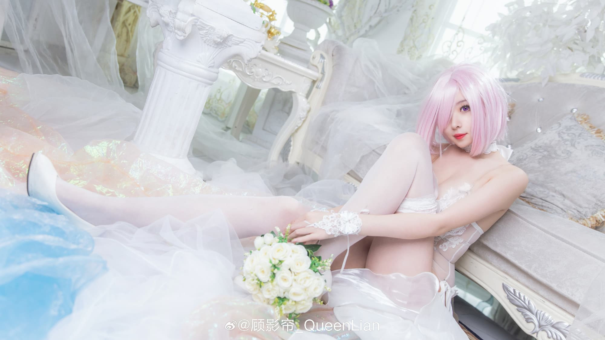 COSPLAY Fate/GrandOrder 玛修@顾影帘_QueenLian COSPLAY-第6张