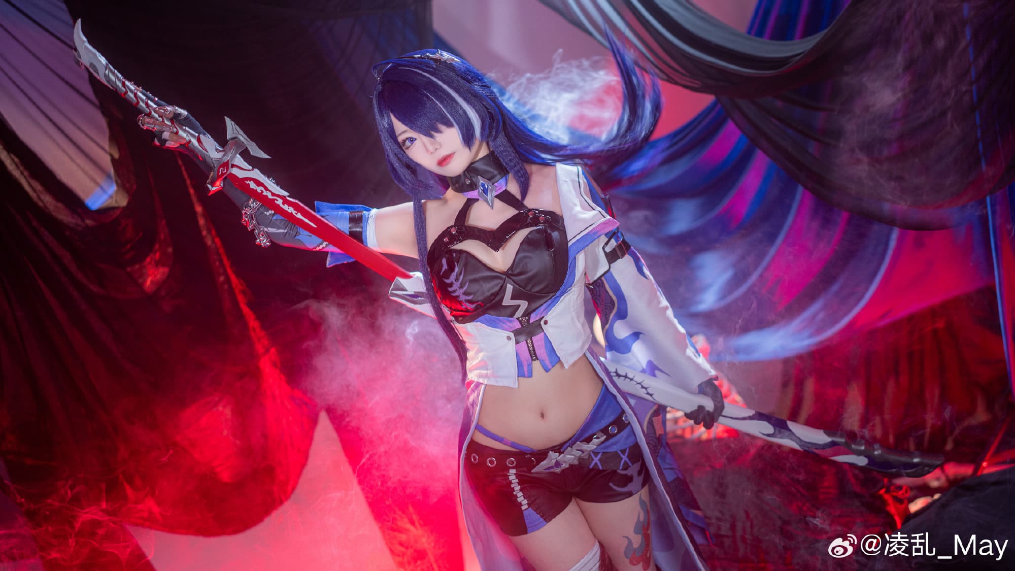 COSPLAY 我为逝者哀哭。暮雨…终将落下。星穹铁道 黄泉@凌乱_May COSPLAY-第5张