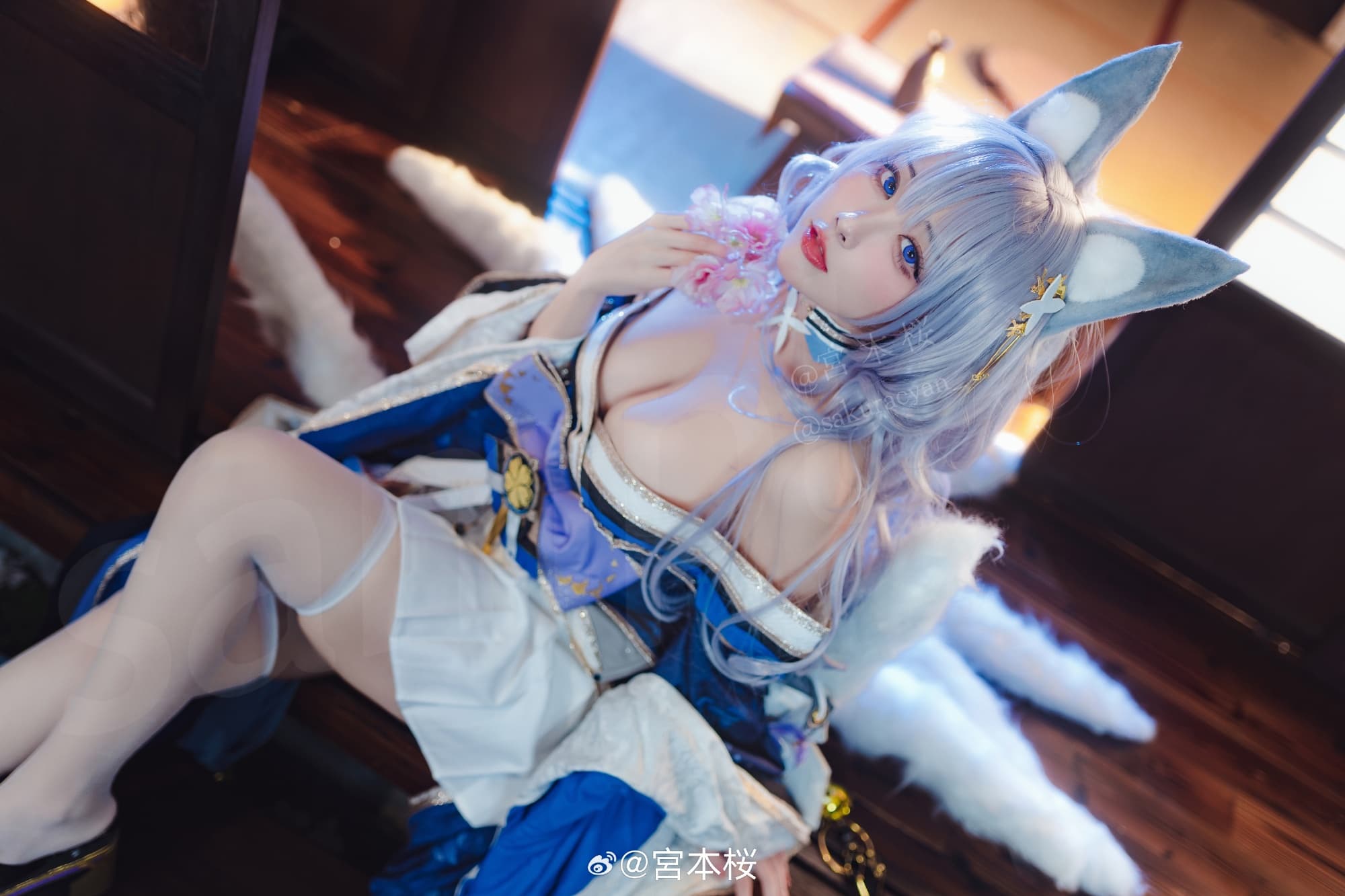 cosplay  🌙欢迎回来，妾身已等候汝多时了。 碧蓝航线 信浓@宮本桜 COSPLAY-第3张