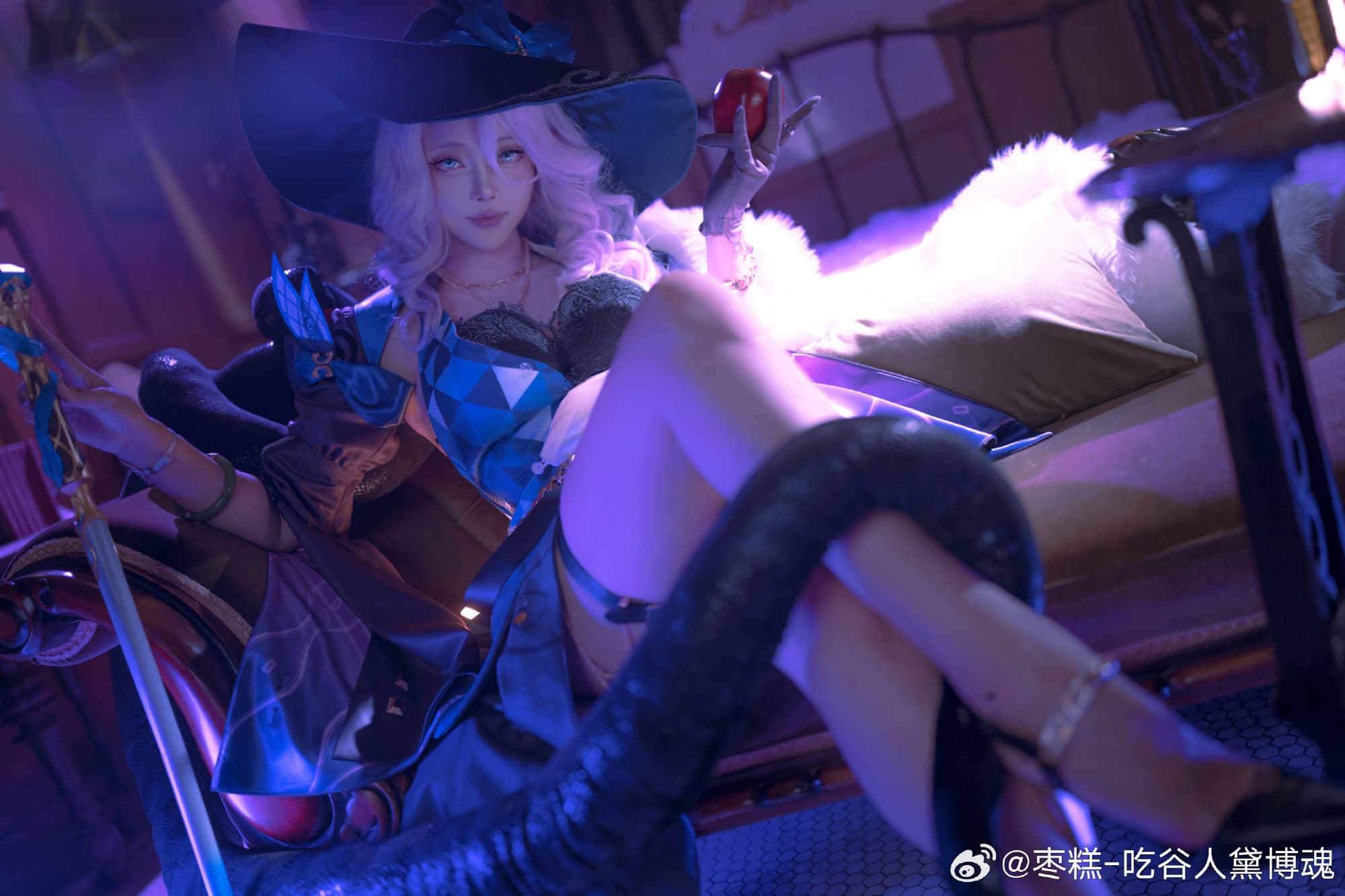 COSPLAY 崩坏星穹铁道 翡翠@枣糕-吃谷人黛博魂 COSPLAY-第3张