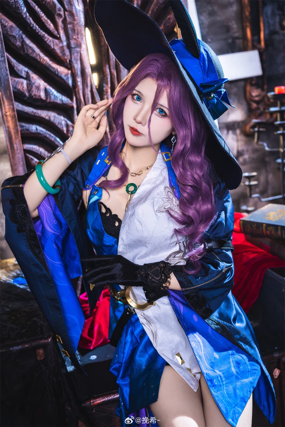 COSPLAY 星穹铁道 翡翠 @挽希- COSPLAY-第4张