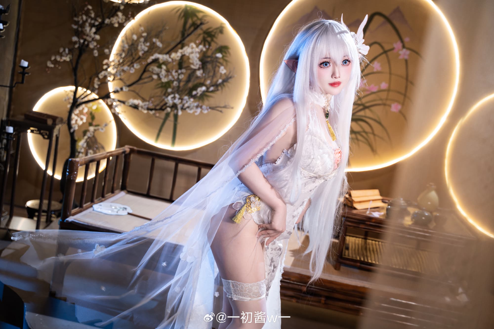 COSPLAY 秘书舰的工作…就请交给我吧！碧蓝航线 阿尔比恩@一初酱w一 COSPLAY-第2张