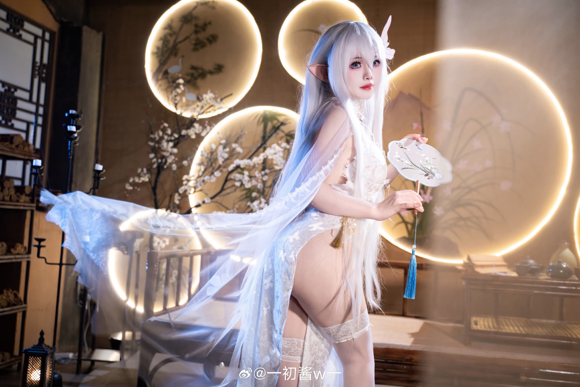 COSPLAY 秘书舰的工作…就请交给我吧！碧蓝航线 阿尔比恩@一初酱w一 COSPLAY-第3张