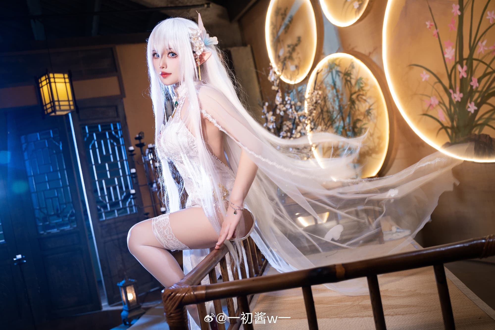 COSPLAY 秘书舰的工作…就请交给我吧！碧蓝航线 阿尔比恩@一初酱w一 COSPLAY-第6张