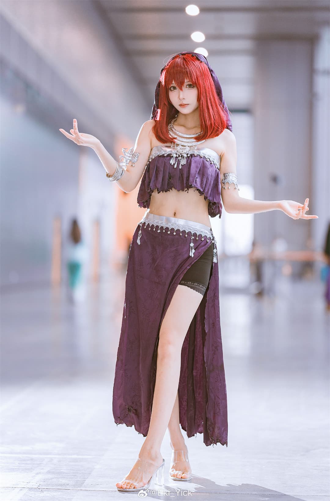 初物语动漫展 欢都落兰@挽希- COSPLAY-第2张
