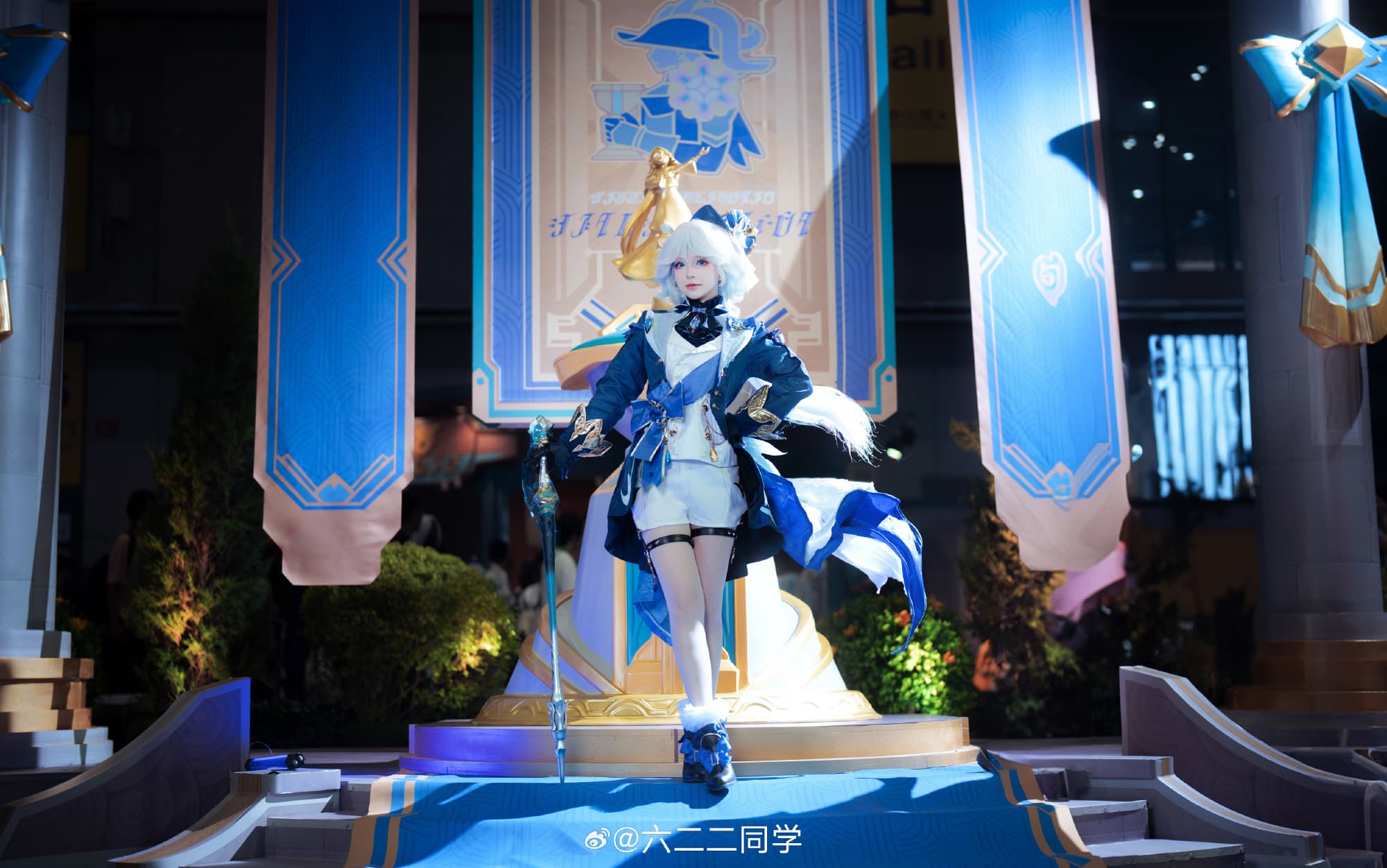 COSPLAY fes的场照忘了发了～！！！ 原神 芙宁娜@六二二同学 COSPLAY-第3张